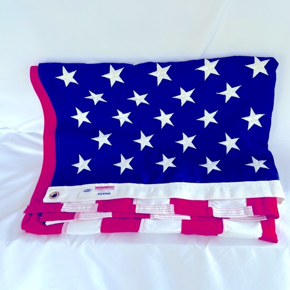 NEW Valley Forge 3’X5 ’Koralex US American Flag 2 Ply Polyester Commercial Grade - Picture 2 of 6